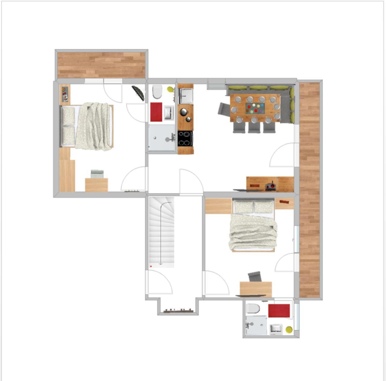 Apartments Salzburgerhof 萨尔巴赫 外观 照片