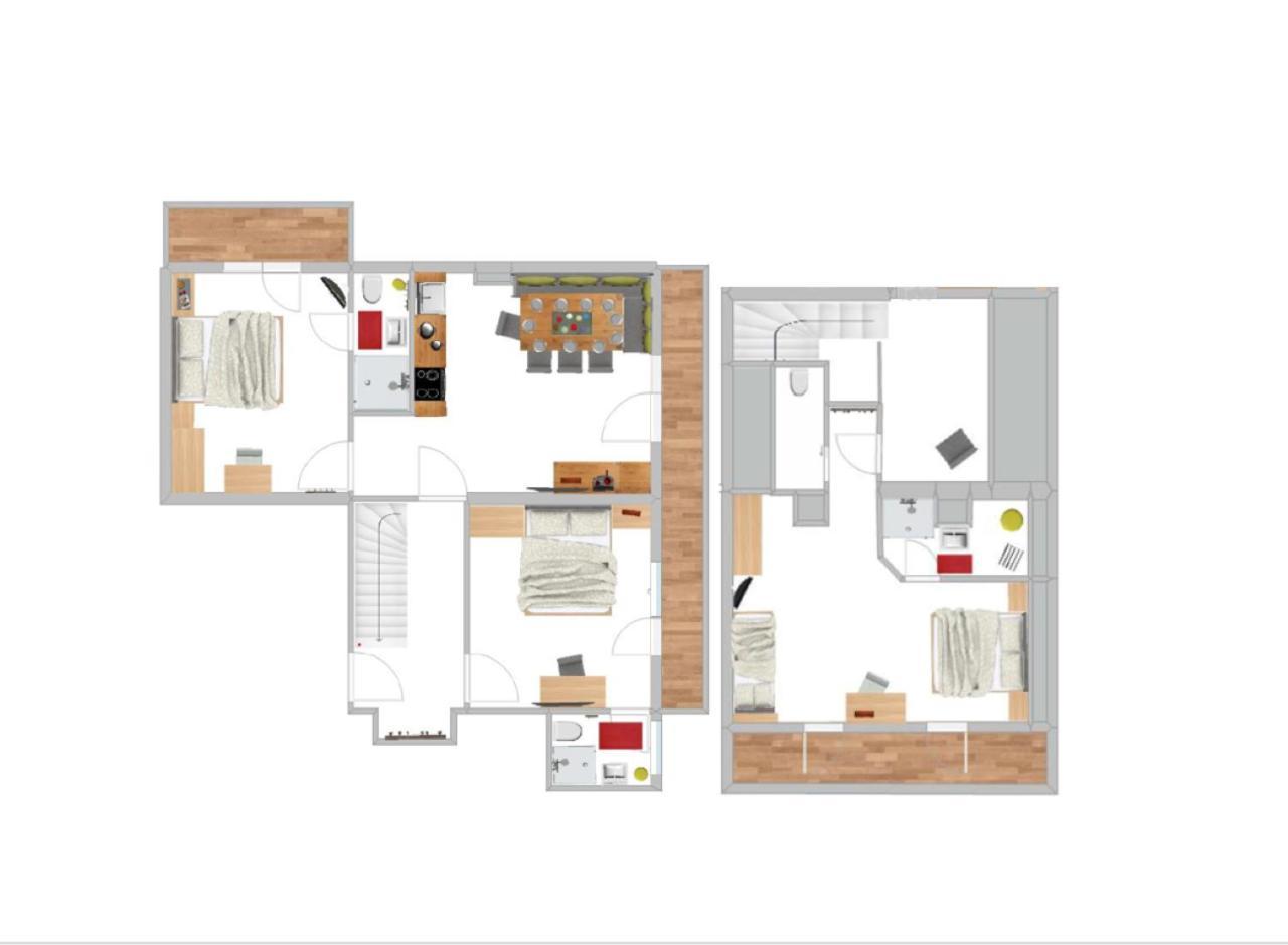 Apartments Salzburgerhof 萨尔巴赫 外观 照片