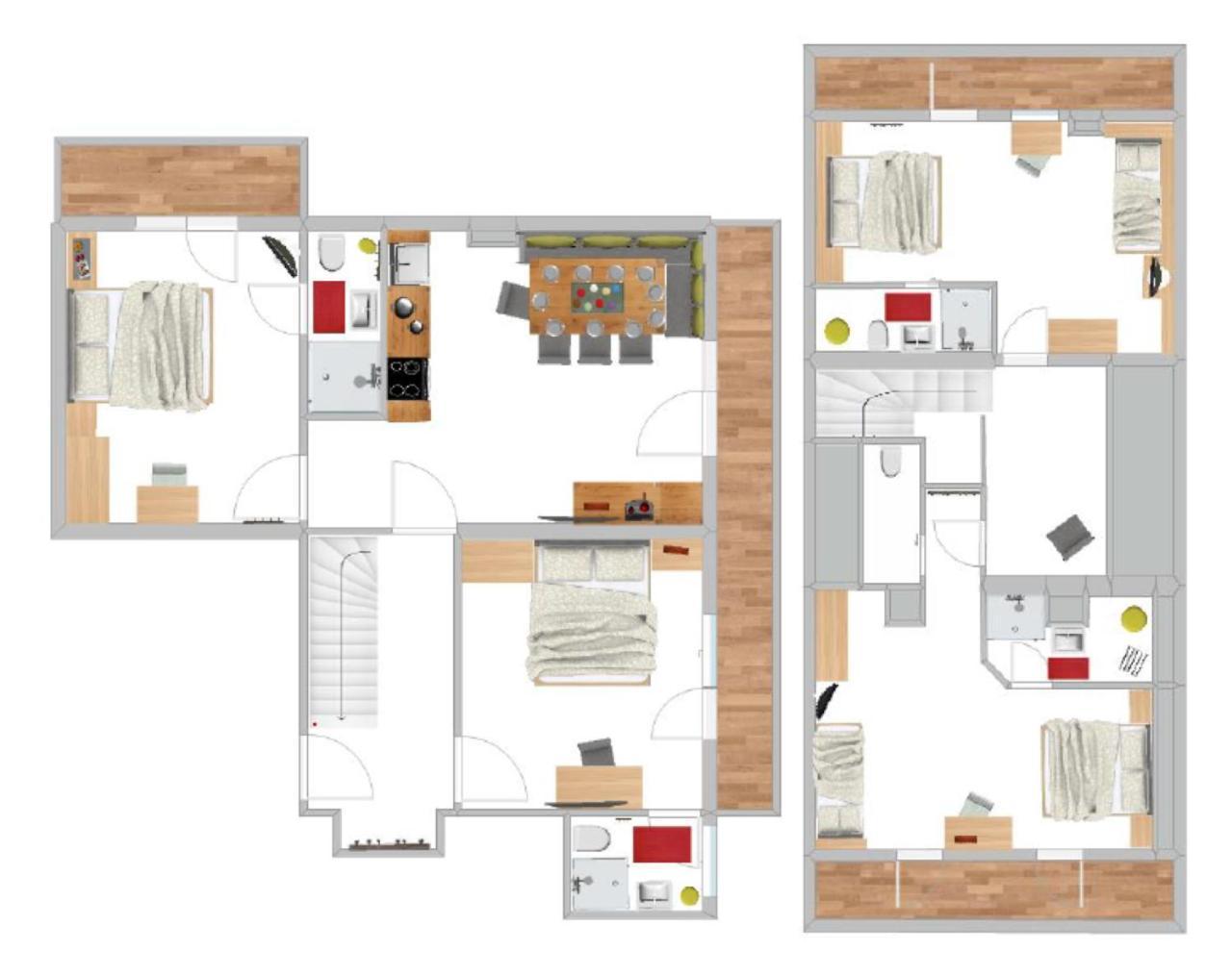 Apartments Salzburgerhof 萨尔巴赫 外观 照片