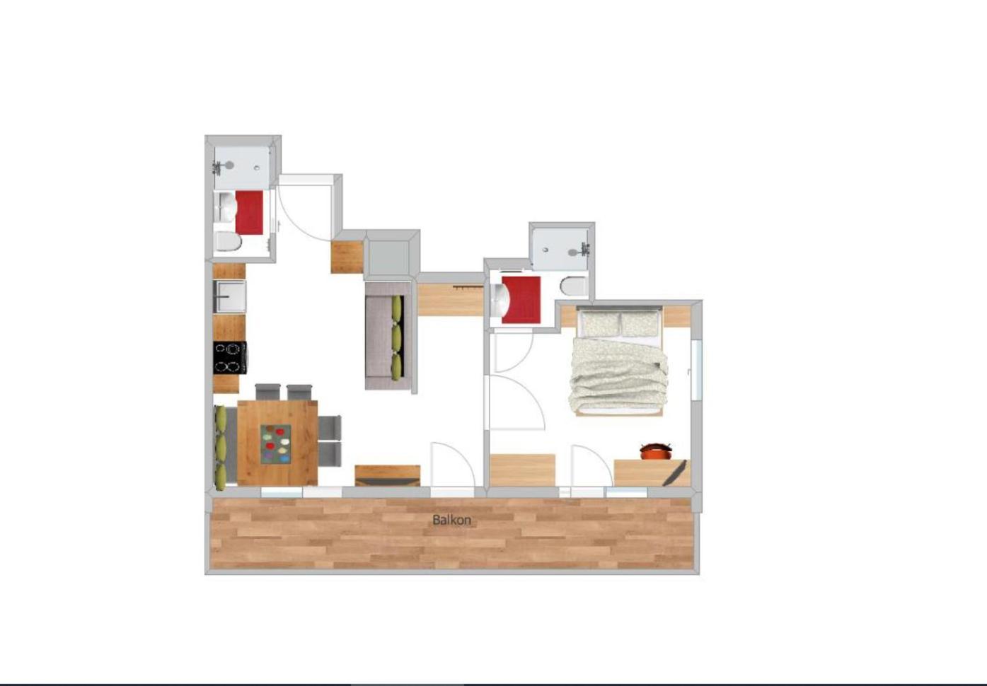 Apartments Salzburgerhof 萨尔巴赫 外观 照片